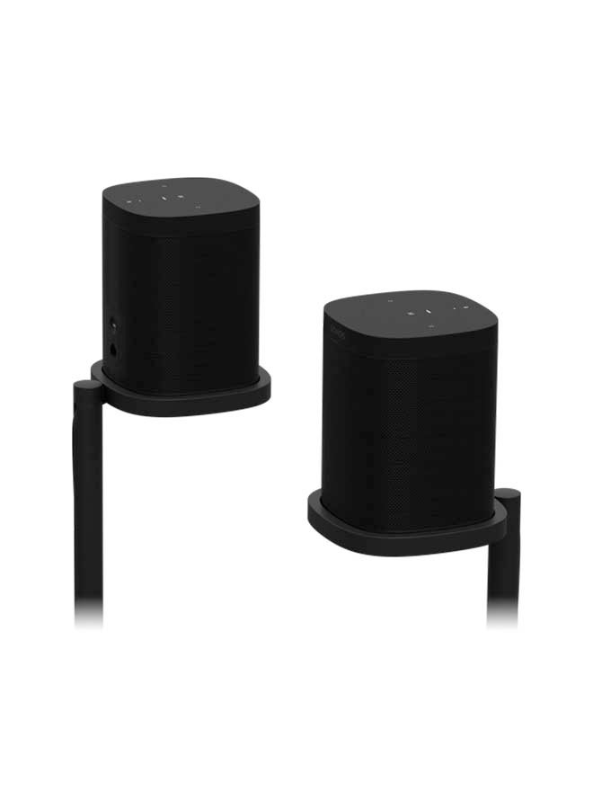 Sonos - 2-Piece Speaker Stand Black - Image 1