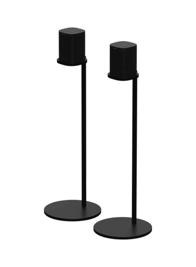 Sonos - 2-Piece Speaker Stand Black - Image 1