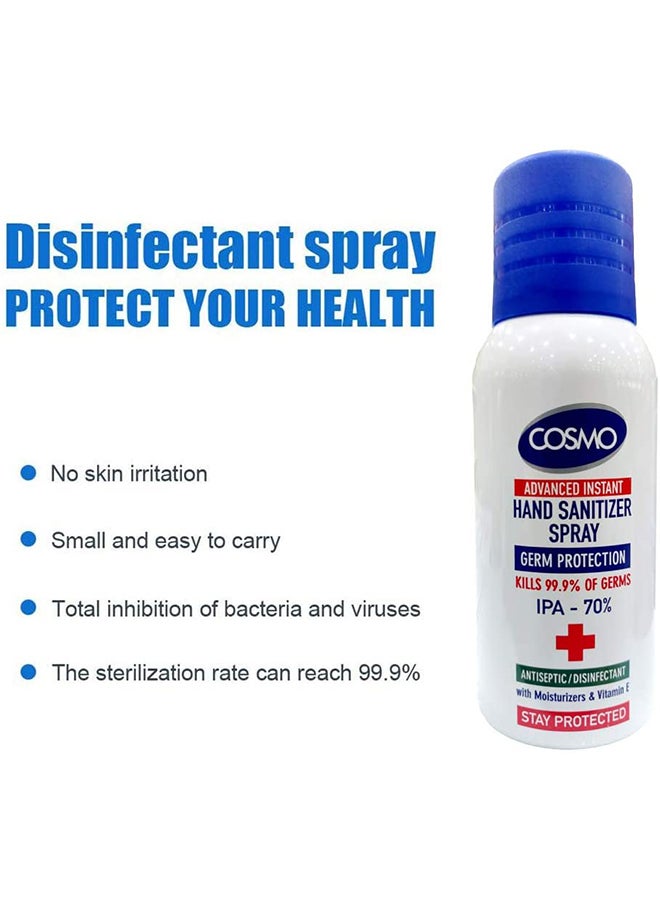 COSMOS Hand Sanitizer Spray 100ml Pack Of 10 - Image 4