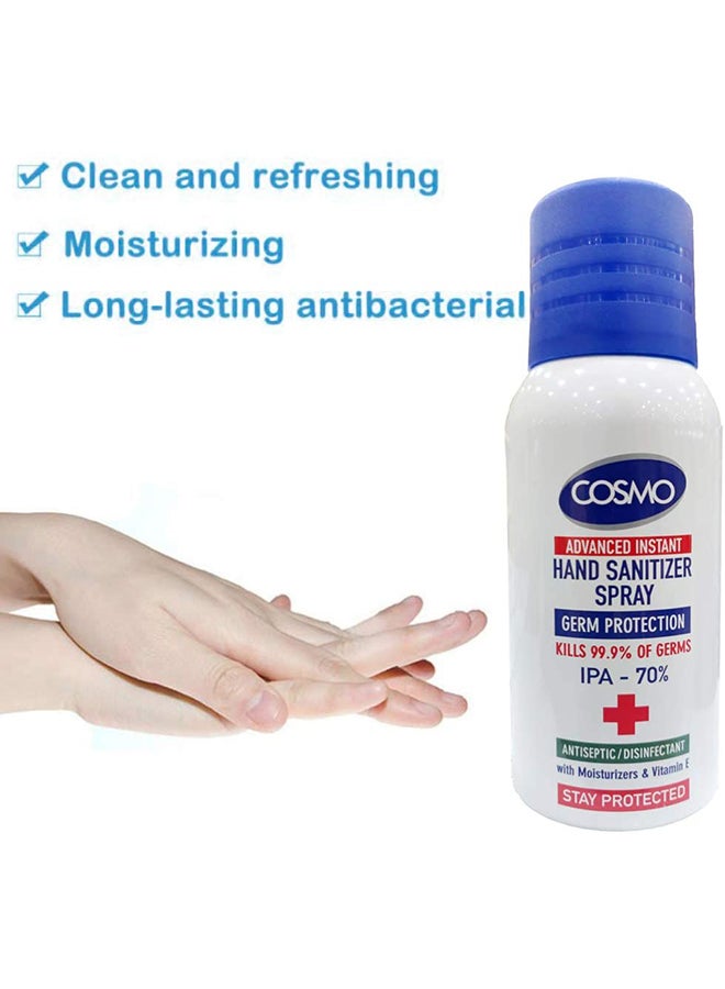 COSMOS Hand Sanitizer Spray 100ml Pack Of 10 - Image 2