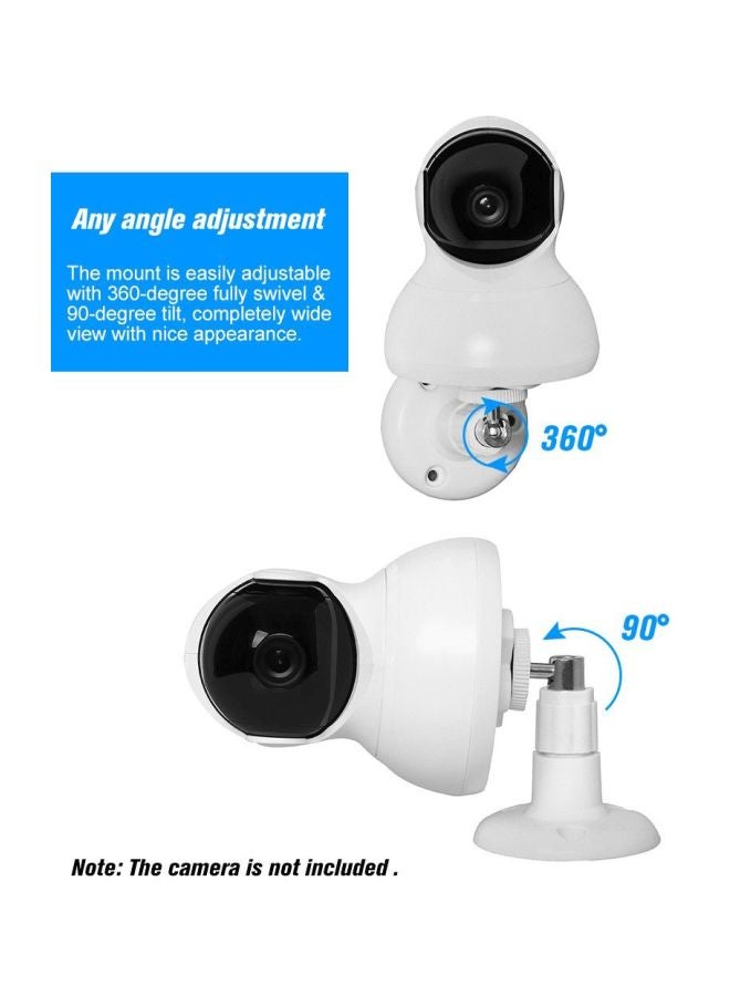 Wall Mount Bracket For YI Dome Camera/YI Cloud Home Camera White  - Image 5