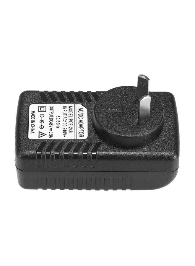 POE Injector Power Plug Adapter For IP Camera Black - Image 3