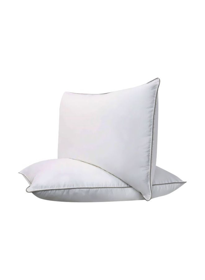 Microfibre Bed Pillow canvas White 50x70cm - v1585515443/N36200950A_1