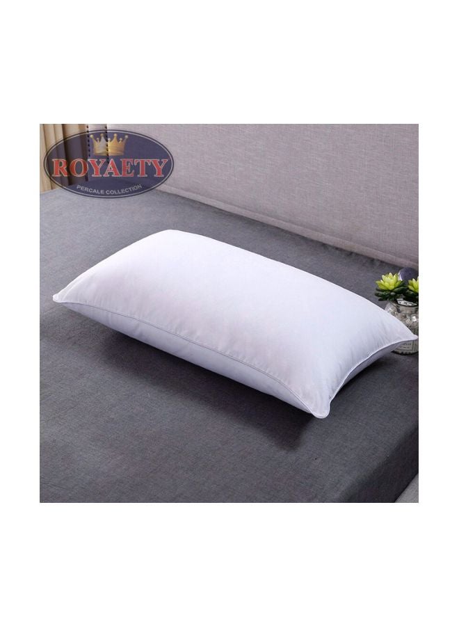 Microfibre Bed Pillow canvas White 50x70cm - v1585515443/N36200950A_3