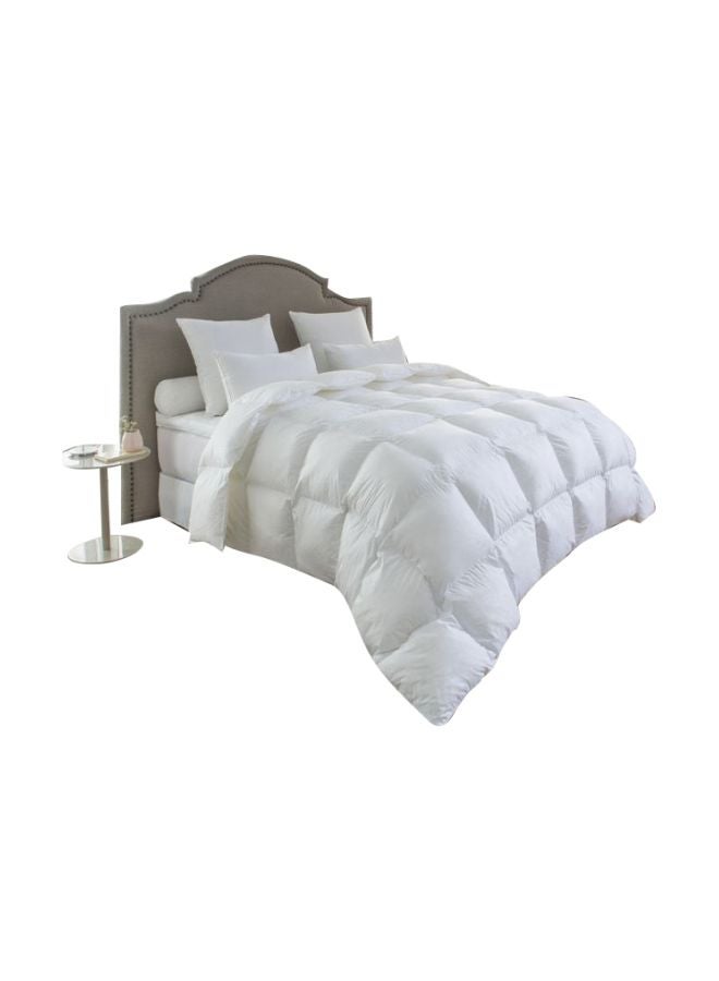 رويالتي بيدنج غطاء قطن للحاف مختلط أبيض 180x240سم - Image 1