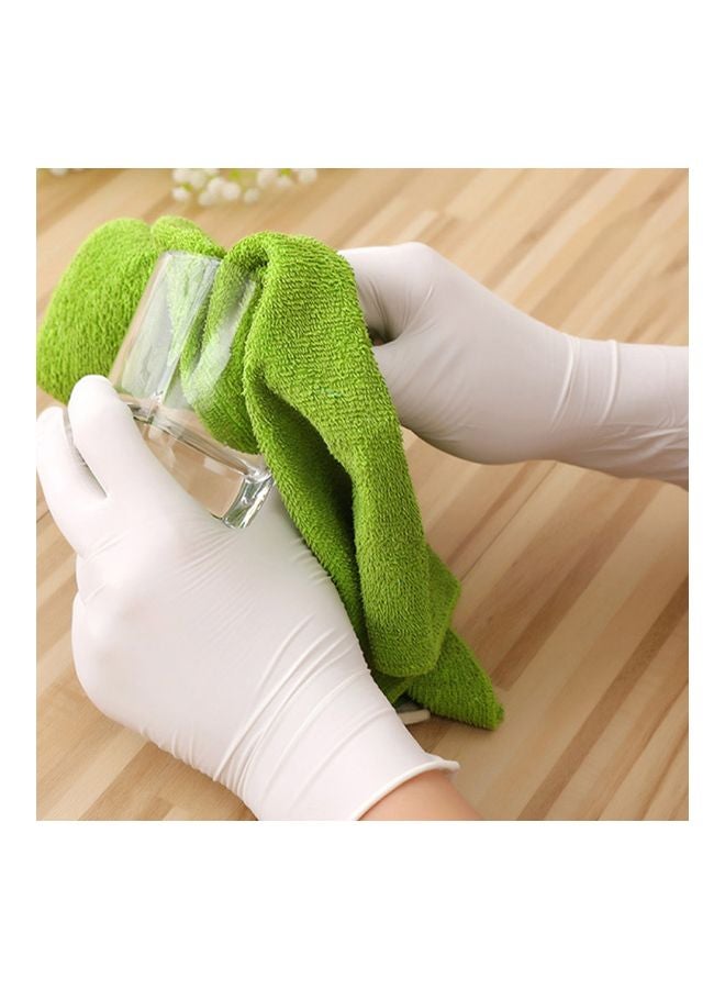 Pack Of 100 Disposable Gloves White XL - Image 3