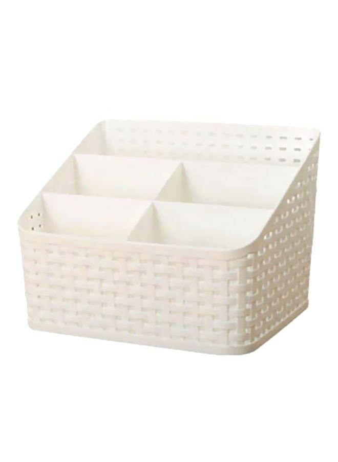 Beauenty 5-Grid Makeup Organizing Box White  - Image 1