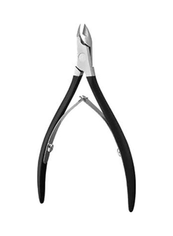 Beauenty Stainless Steel Cuticle Nipper Black/Silver - Image 1