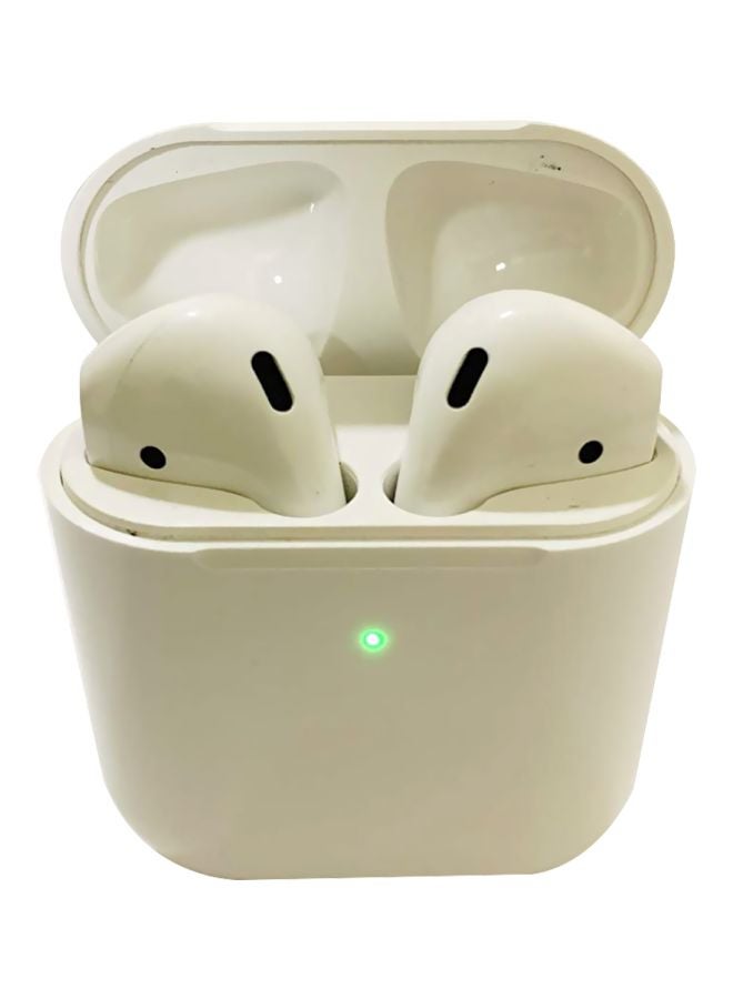 MOCOM In-Ear Bluetooth Headphones With Case White  - Image 1