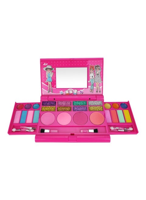 مجموعة ألعاب مكياج للعب التظاهري بتصميم أميرات ديزني مع أدوات تجميل للفتيات cm