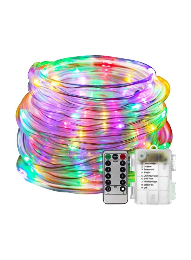 LED Rope Light With Remote Control Red/Green/Blue 33feet - Image 1
