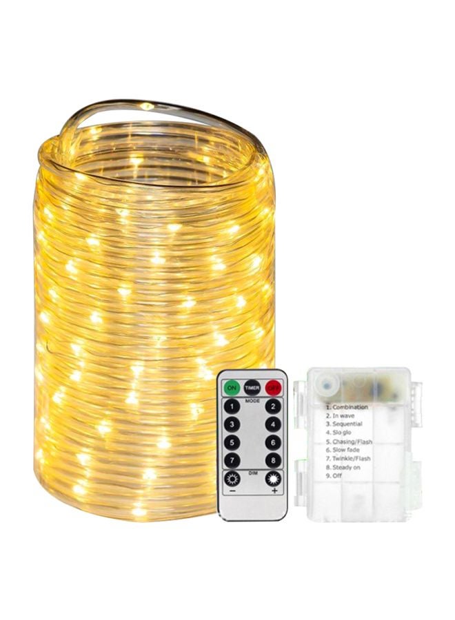LED Rope Light With Remote Control Yellow 16feet  - Image 5