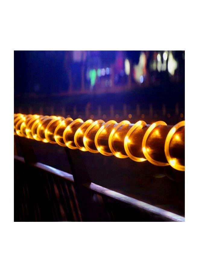 Solar Outdoor LED Rope Light Yellow 32.8feet - Image 5