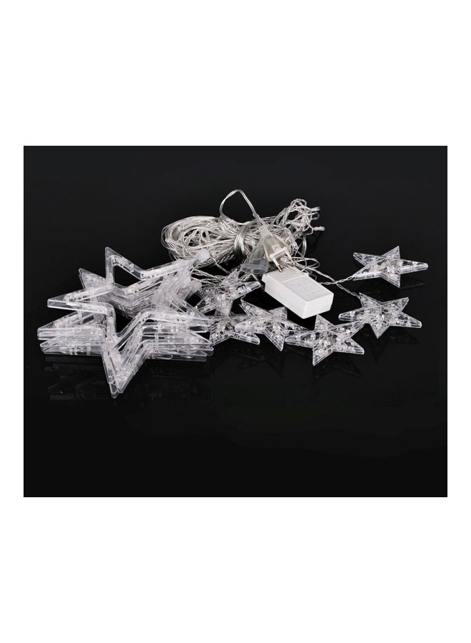 Star Shaped Decorative Light Set Blue 20cm  - Image 2