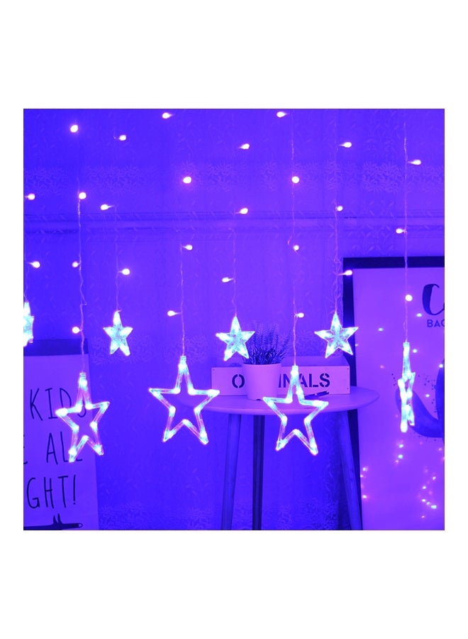 Star Shaped Decorative Light Set Blue 20cm  - Image 3