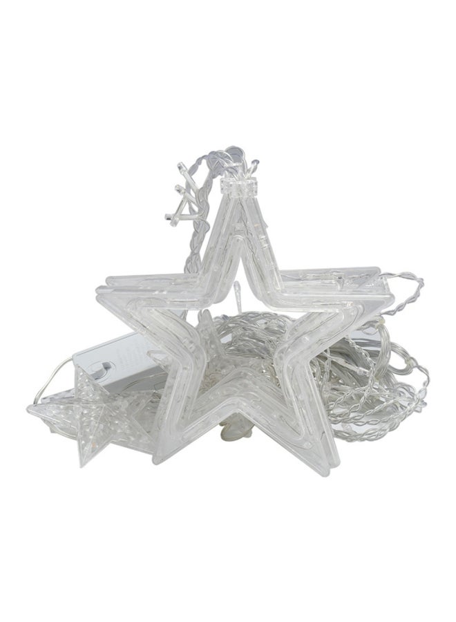 Star Shaped Decorative Light Set Blue 20cm  - Image 1
