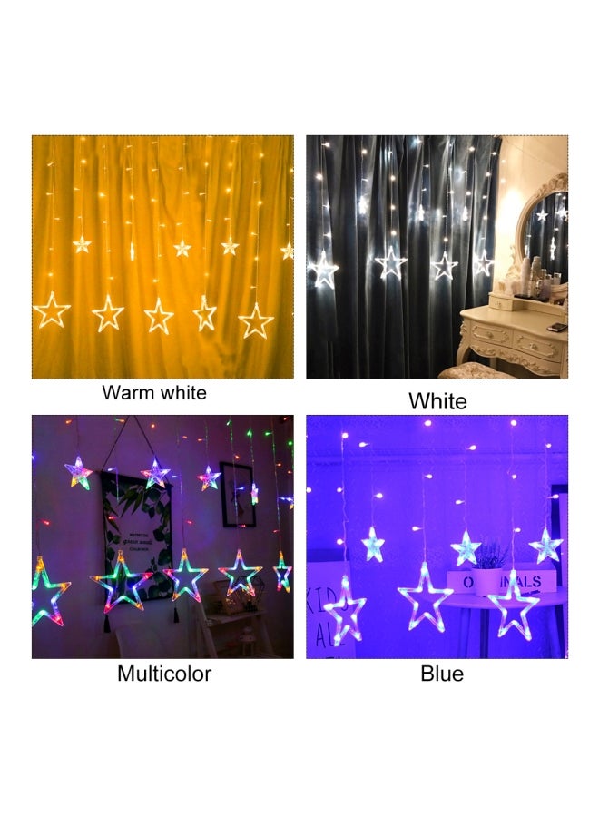 Star Shaped Decorative Light Set Blue 20cm  - Image 4