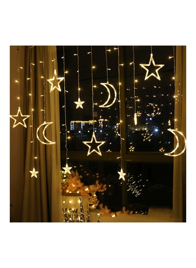 Star And Moon Shaped Decorative Light Set Warm White 20cm - v1585550859/N36271314A_2