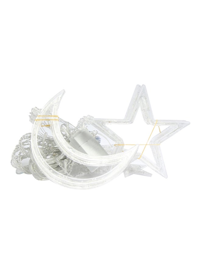 Star And Moon Shaped Decorative Light Set Warm White 20cm - v1585550860/N36271314A_1