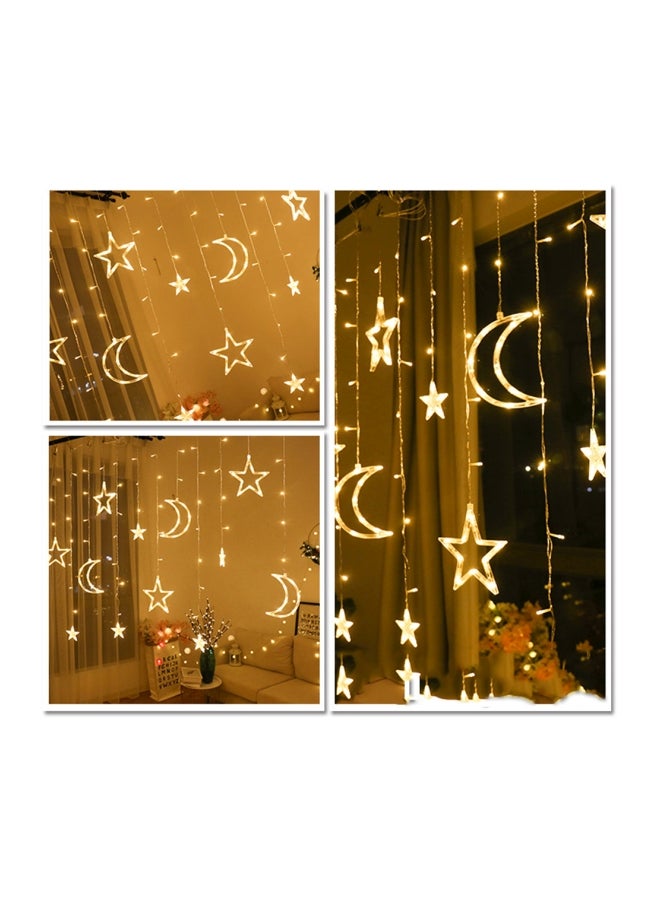 Star And Moon Shaped Decorative Light Set Warm White 20cm - v1585550868/N36271314A_7