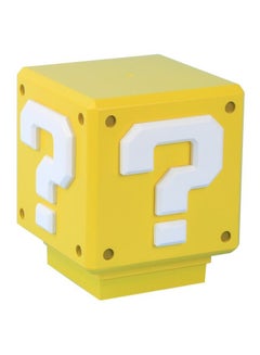 Paladone Super Mario Mini Question Block Light Yellow 7.5x7.5x7.5cm UAE ...