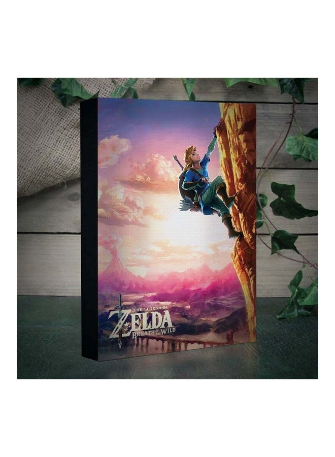 Paladone - Nintendo Legend Of Zelda - Luminart Light Pink/Yellow/Blue 12inch - Image 1
