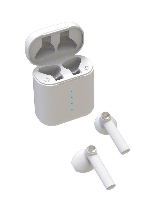 Generic Bluetooth In-Ear Earbuds With Charging Box White  - Image 4
