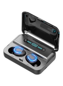 F9-5 TWS Bluetooth In-Ear Earbuds With Charging Case Black