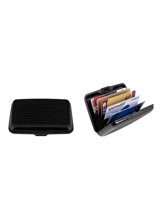 Waterproof Aluma Card Holder Black  - Image 2