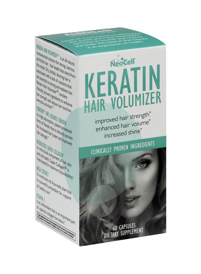 NEOCELL Keratin Hair Volumizer 60 Capsules - Image 3