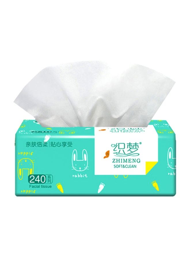 Generic Pack Of 10 Zhimeng Soft And Clean Facial Tissues White 35centimeter  - Image 1