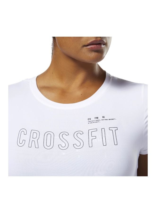 Reebok - Rc Activchill T- Shirt White - Image 1
