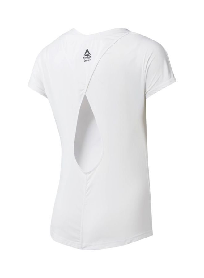 Reebok - Rc Activchill T- Shirt White - Image 1