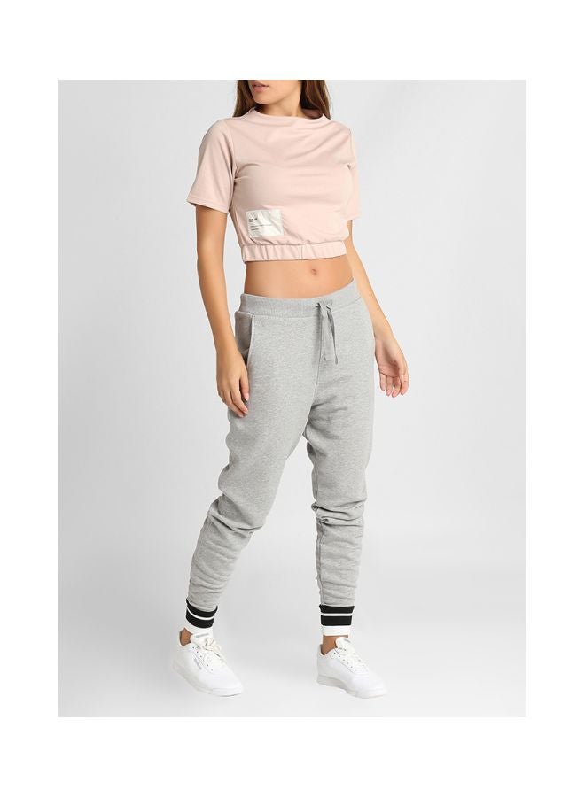 Reebok ES Crop T-Shirt Bare Beige  - Image 3