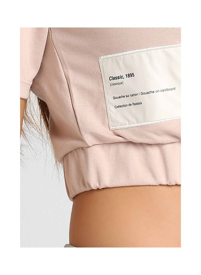 Reebok ES Crop T-Shirt Bare Beige  - Image 4