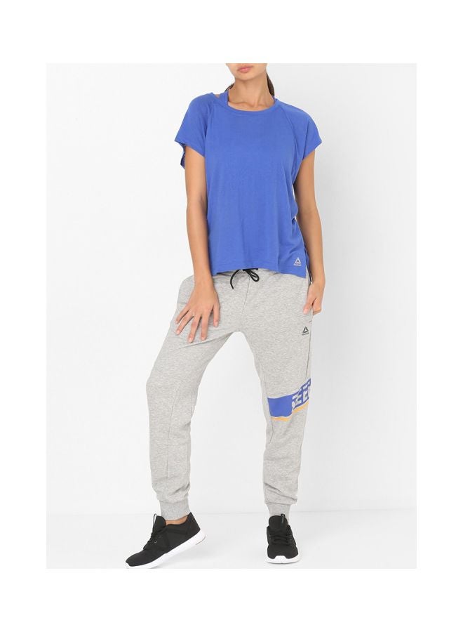 Reebok OS BO Training T-Shirt Crushed Cobalt  - Image 3