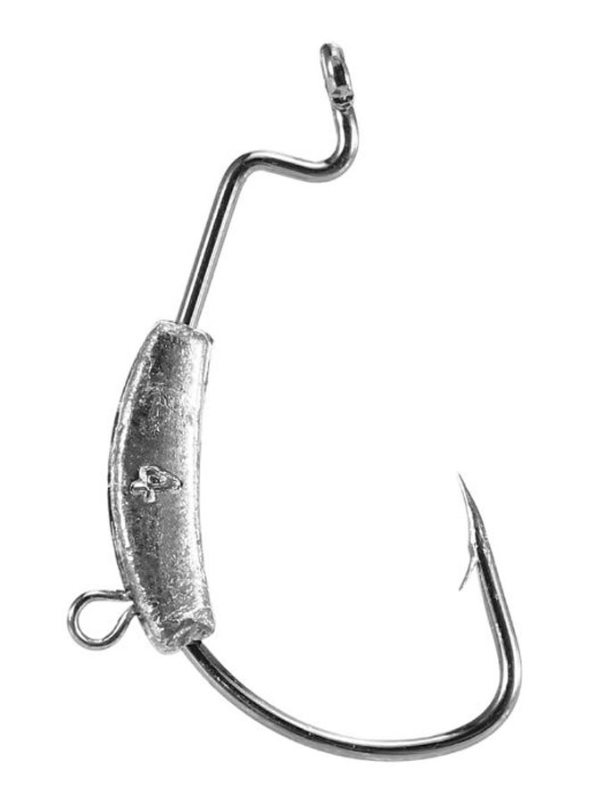 Generic 5-Piece Barbed Jig Head Fishing Hooks Set 4 x 2.5cm  - Image 2