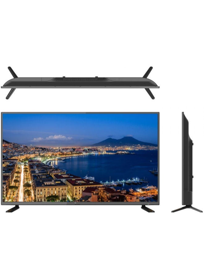 هوهو تلفزيون LED ذكي عالي الوضوح بالكامل مقاس 43 بوصة HK4305S1 أسود/ رمادي - Image 2