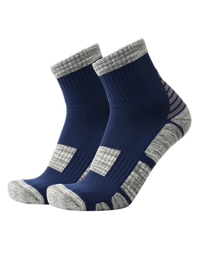 Generic Pair Of 3 Anti Slip Yoga Pilates Socks 8.5-11.5cm 
