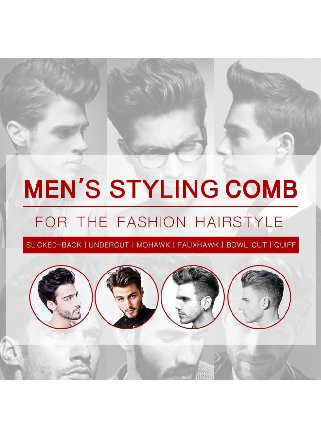 Bluezoo Three-Sided Afro Hair Pick Comb Black One Size - Image 3