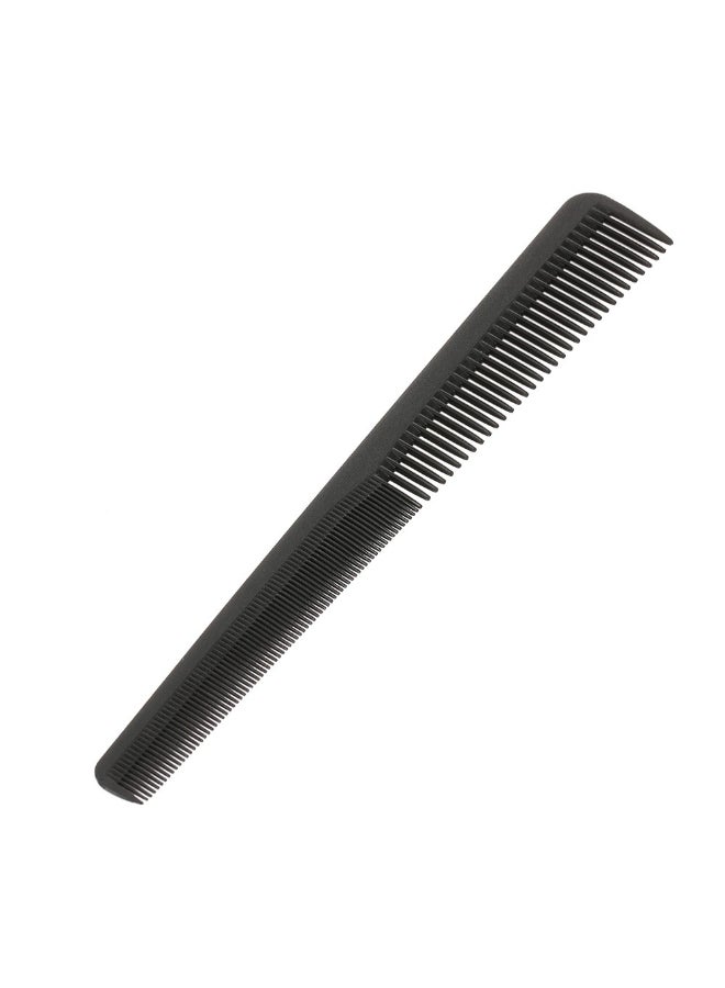Plastic Fine Tooth Hair Styling Comb Black One Size - Image 3