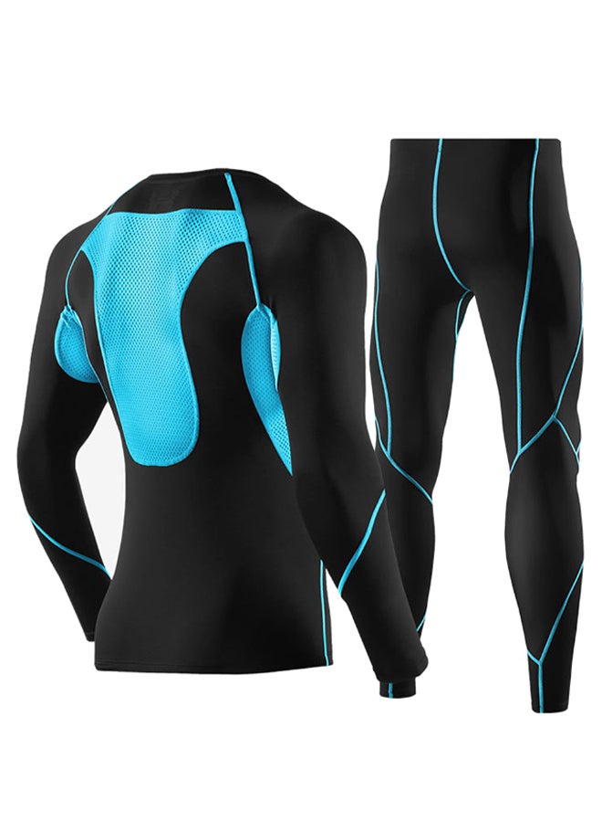 Long Sleeve Active Sports Running Suit L