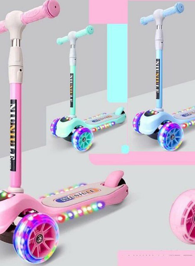 كول بيبي سكوتر دفع محمول باليد به 3 عجلات بإضاءة LED  - Image 2