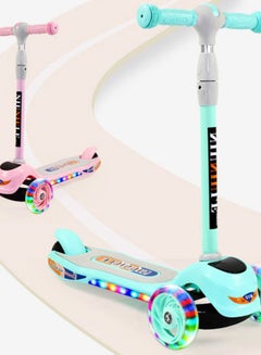 Cool Baby Handheld Kick Scooter With LED-Light Wheels And Adjustable Handlebar - Assorted  - Image 3