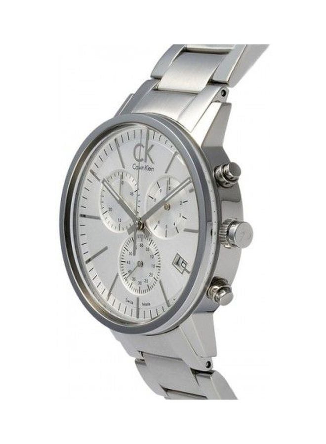 كالفن كلاين ساعة يد كرونوغراف بسوار من الستانلس ستيل طراز K2G27146 للرجال - Image 4