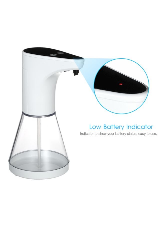 Touchless Soap Dispenser White/Clear 21.5x12.5x12.5cm  - Image 2