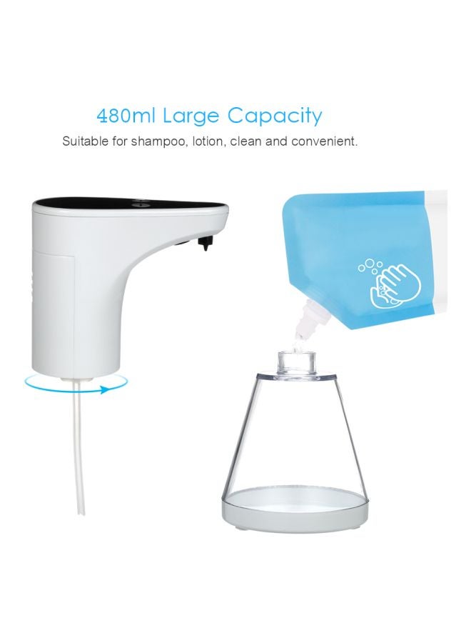 Touchless Soap Dispenser White/Clear 21.5x12.5x12.5cm  - Image 3