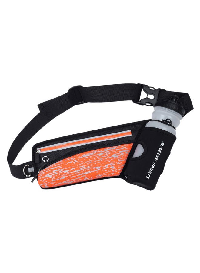 Generic Breathable Reflective Running Waist Belt With Bottle Holder  - Image 1