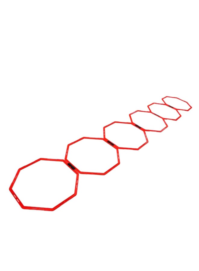 سبال سلم سداسي الشكل لتمارين السرعة وخفة الحركة - Image 1
