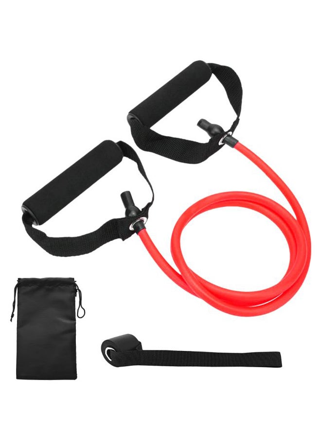 Generic Toning Resistance Exercise Band With Door Anchor And Carry Bag - Image 1